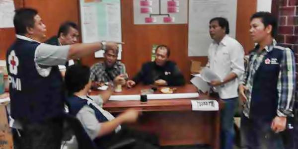 PMI Sulut - James Karinda pimpin rapat