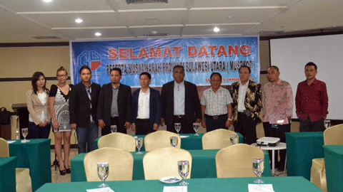 Para pengurus Gapeksi Sulut (foto beritamanado)