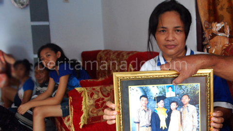Selvie istri ABK K Dirgahayu yang dinyatakan hilang (foto beritamanado)