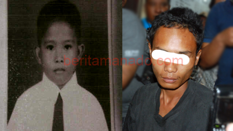 Niky semasa hidup dan Nyong TSK pembunuhan (foto beritamanado)