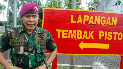 Mayor Marinir Bakti Dasasasi (foto beritamanado)