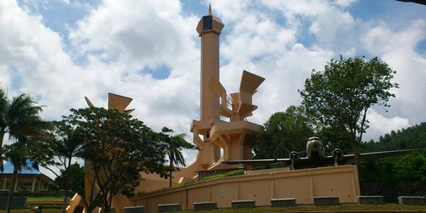 Monumen Trikora berada di Pulau Lembeh Kota Bitung
