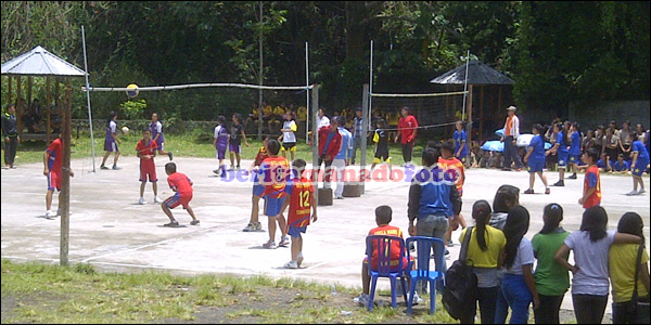 Cabang olahraga bola voli yang dipertandingkan di SMP Katolik Stella Maris.