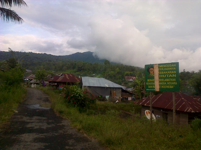 Desa Kotamenara, Kawasan Terdekat Gunung Soputan