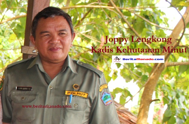 Joppy Lengkong Kepala Dinas Kehutanan Kabupaten Minahasa Utara