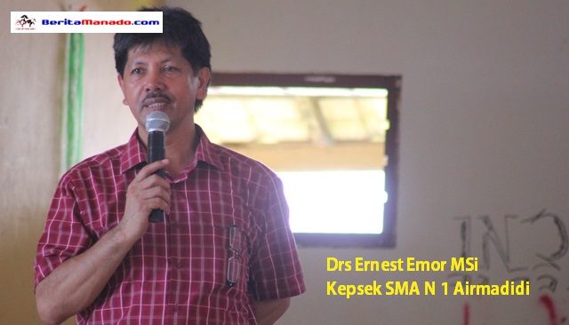 Kepsek SMA N 1 Airmadidi Drs Ernest Emor MSi