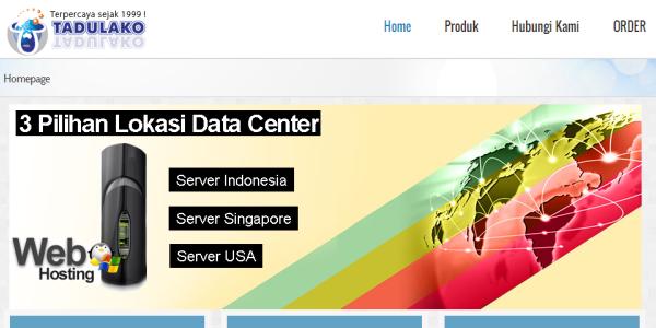 Tadulako Web Hosting Indonesia
