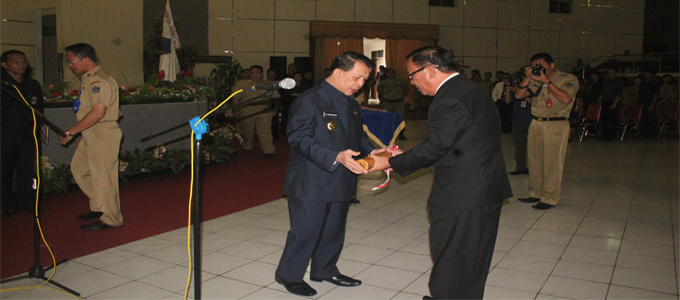 Pelantikan Sekda Minsel oleh Gubernur Sulut
