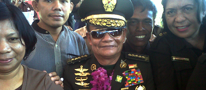 Djawahir sang Jendral Bintang Lima dari semua kesatuan (foto ist)  