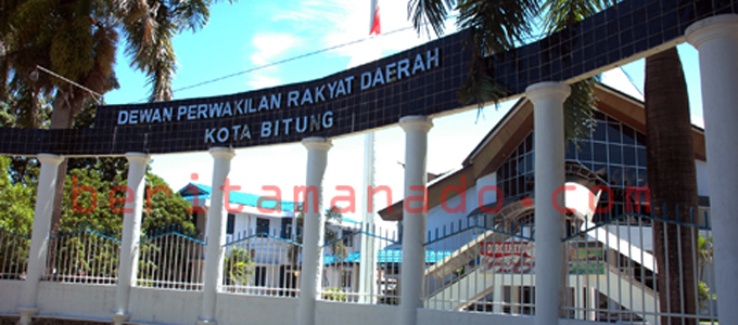 Kantor DPRD Kota Bitung (foto beritamanado)