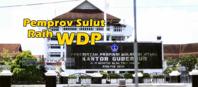 Pemprov Sulut Raih WDP