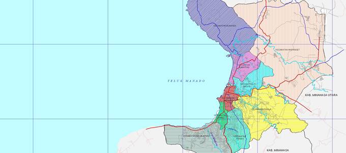 Peta Manado