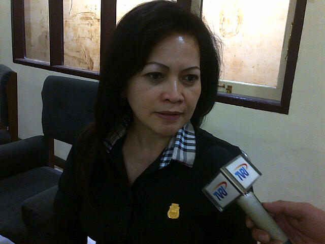 Lina Pusung, anggota DPRD Kota Manado
