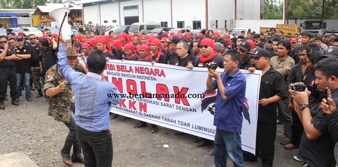 Brigade Manguni Indonesia Demo BPJN XI 3