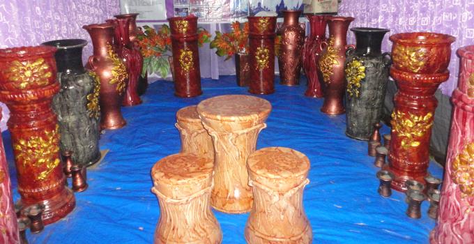 Wilayah Romboken dengan kerajinan keramik (foto beritamanado)