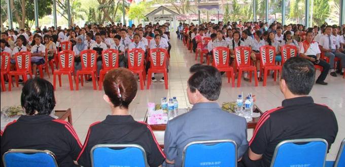 Peserta Seminar dan Lomba Seni Budaya Generasi Muda kabupaten Minahasa Utara 2