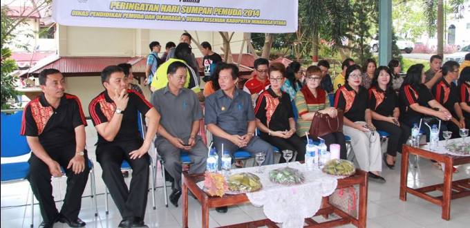 Peserta Seminar dan Lomba Seni Budaya Generasi Muda kabupaten Minahasa Utara 3