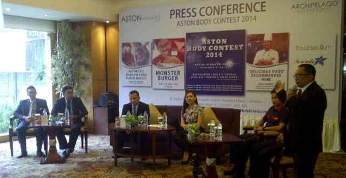 Press Conference Aston Body Contest 2014