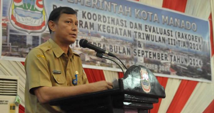 Sekretaris Kota Manado Haefrey Sendoh