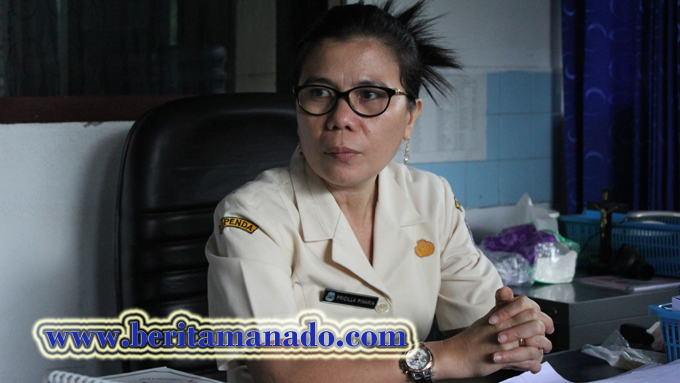 Pricilla Pinaria Sekretaris Dispenda Kota Manado