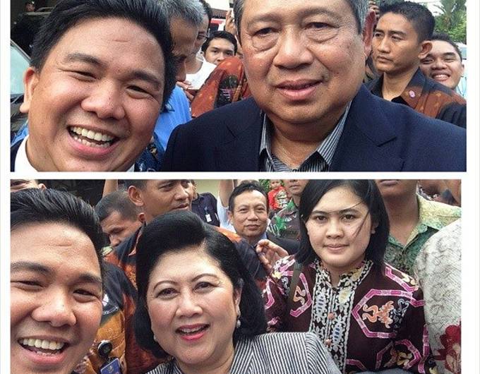 Jackson Kumaat Selfie Bareng SBY