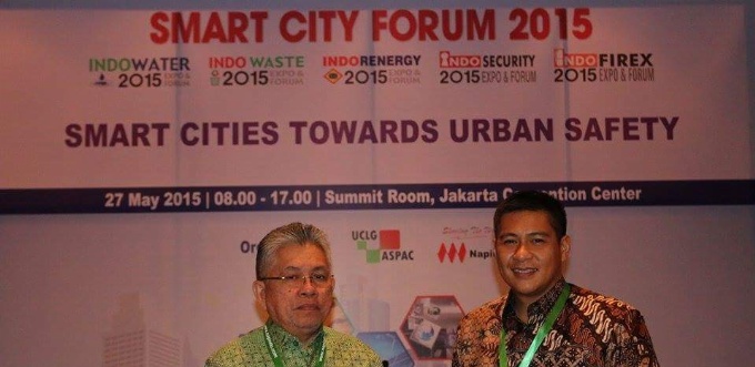 Harley Mangindaan Hadiri Seminar Smart Cities Towards Urban Safety