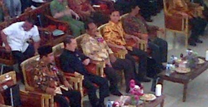 Ketua BPK RI bersama Gubernur Sulut dan Anggota DPD RI