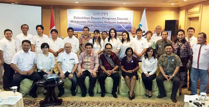 Pelantikan DPD HIPPI Sulut