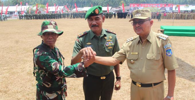 Pelaksanaan TNI Manunggal Membangun Desa 95