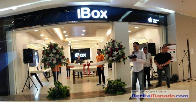 iBox Apple Authorised Reseller yang berlokasi di Manado Town Square 3 lantai dasar