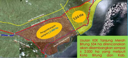 Lokasi kek tanjung merah