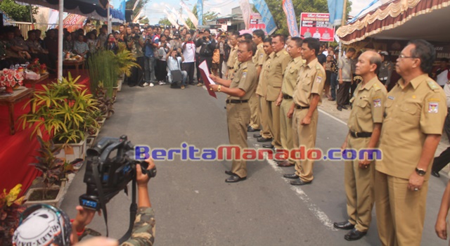 Pembacaan Ikkrar Kampung Bebas Miras Oleh Lurah Talikuran John Suoth