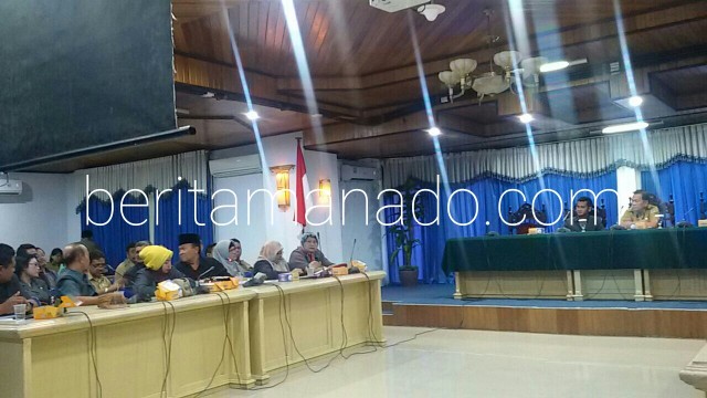 Komisi C DPRD Kediri saat melakukan kunjungan kerja ke Kantor Walikota Manado