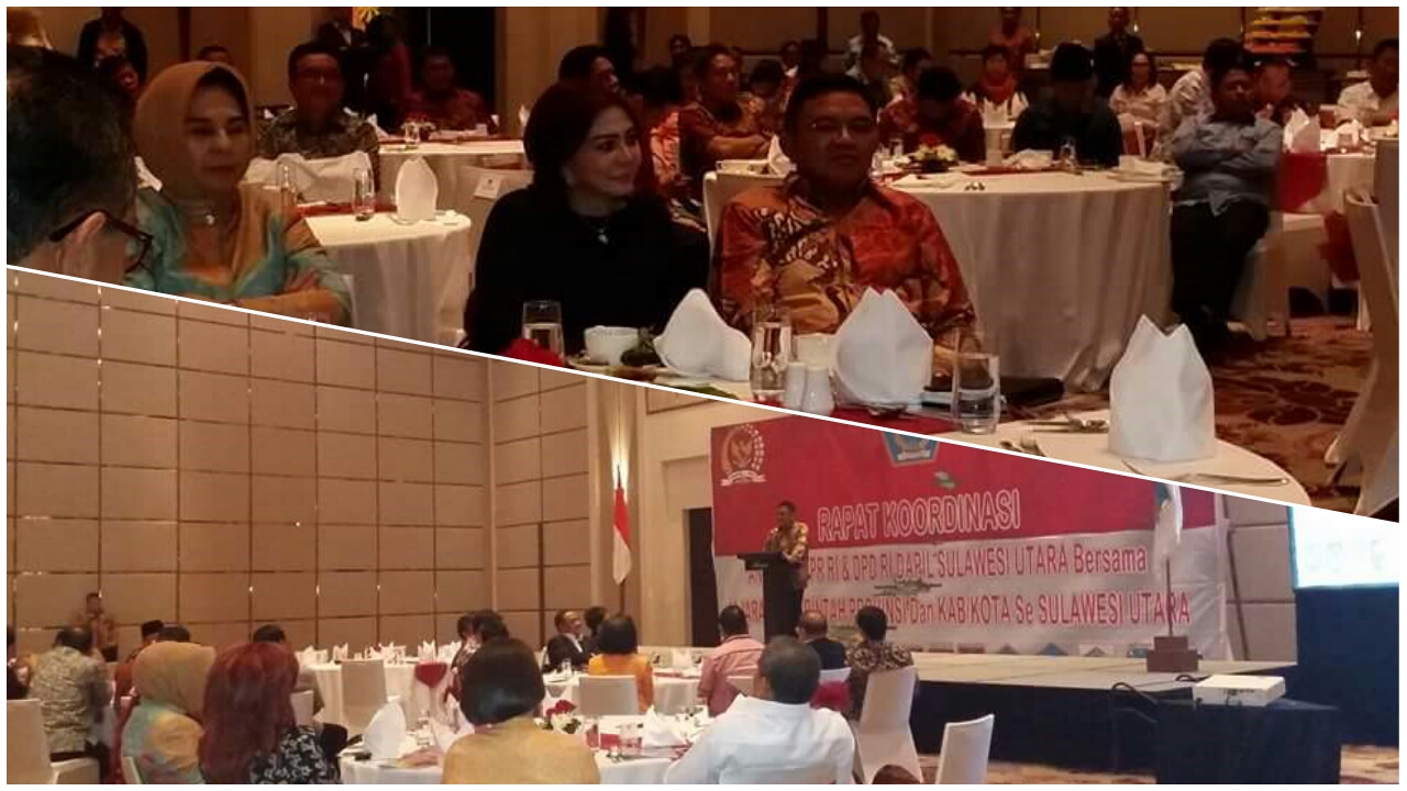 Vonny dan Joppi ketika menghadiri pertemuan dengan Olly di Jakarta