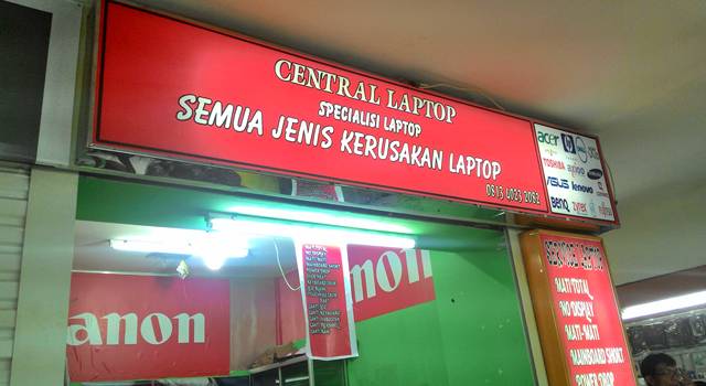 Central Laptop itCenter Manado