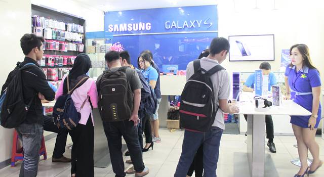 Samsung Experiental Shop di Ground Floor itCenter Manado