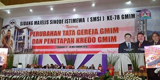 Sidang Majelis Sinode Istimewa ke-78 GMIM