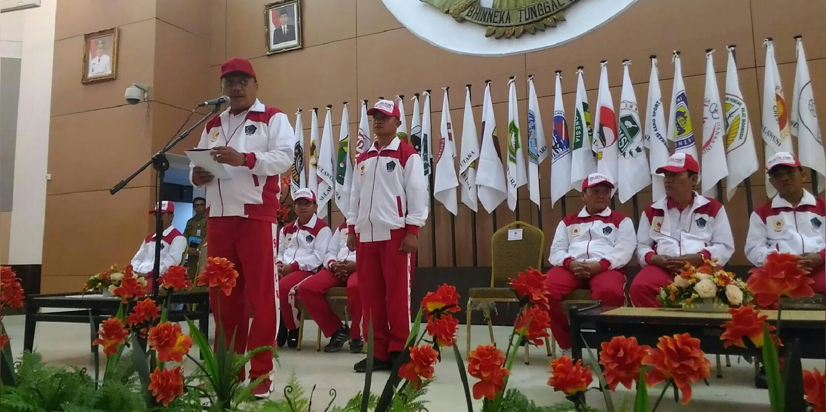 Olly Dondokambey Canangkan Pelatda PON Sulut