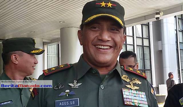 Pangdam VII Wirabuana Mayor Jenderal TNI Agus SB