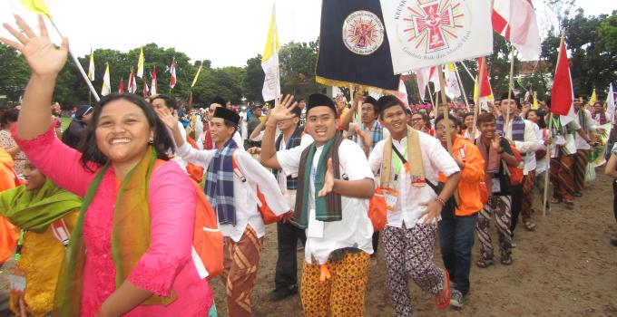 OMK Jakarta menampilkan suku Betawi