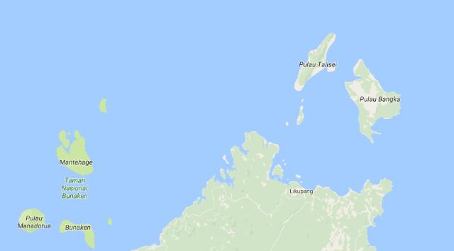 Map, Likupang