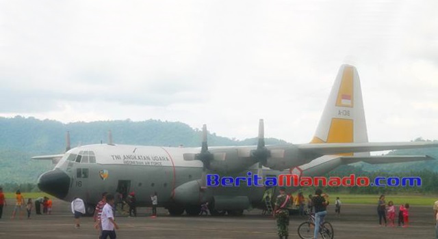 Pesawat Hercules Milik TNI AU