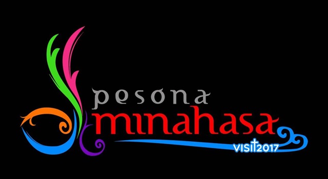Konsep logo Visit Pesona Minahasa 2017