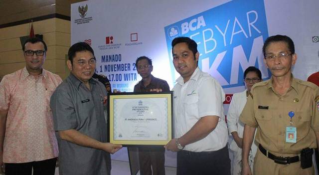 Bandara SAM RATULANGI Raih Penghargaan ICSB INDONESIA PRESIDENTAL AWARD 2016