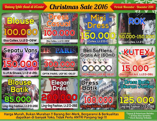 Christmas Sale 2016 itCenter