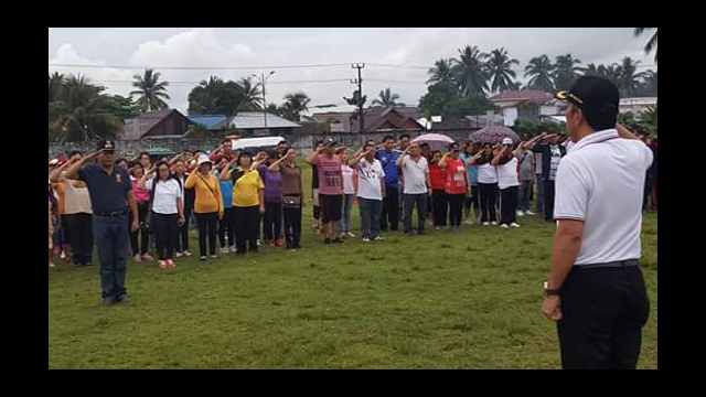 Upacara Pembukaan HUT Minsel ke-14