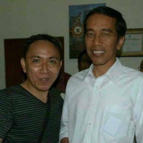 Jerry Massie dan Presiden Jokowi