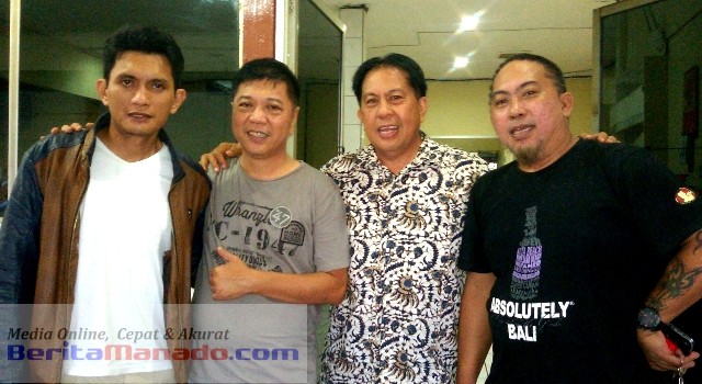 Jimmy Senduk bersama sebagian pengurus PAPPRI Sulut