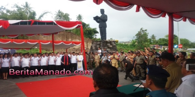 Pejabat eselon dua Pemprov Sulut dilantik di tuga Soekarno, Minut