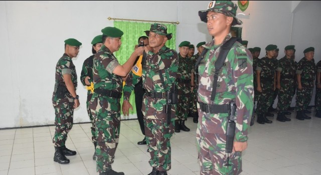 Pembukaan latihan Batalyon 712/Raider Wiratama